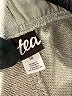 Tea 100% Cotton Gray Cargo Pants Size 10 - photo 3