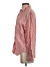J.Crew 100% Linen Stripes Red Long Sleeve Button-Down Shirt Size 0 - photo 5