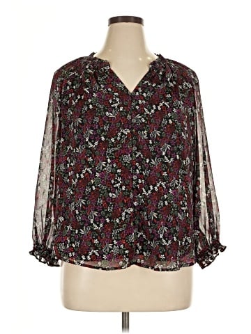 Style&Co 3/4 Sleeve Blouse (view 1)