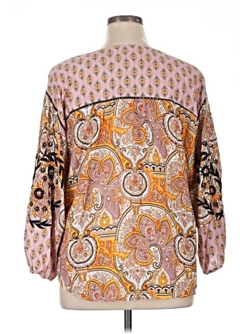By Anthropologie 3/4 Sleeve Blouse (view 2)