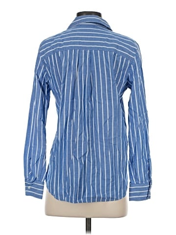 Ann Taylor LOFT Long Sleeve Button-Down Shirt (view 2)