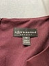Connected Apparel Graphic Burgundy Casual Dress Size 10 - photo 7