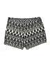SPANX Chevron-herringbone Black Shorts Size L - photo 2