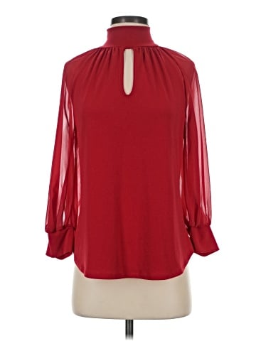 7th Avenue Design Studio New York & Company 3/4 Sleeve Blouse (view 1)