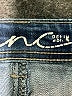 Inc Denim Solid Blue Jeans Size 18w - photo 4