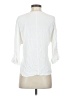 Zara 100% Viscose Ivory 3/4 Sleeve Blouse Size XS - photo 2