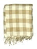 T.J. Maxx Checkered-gingham Ivory Scarf One size - photo 2