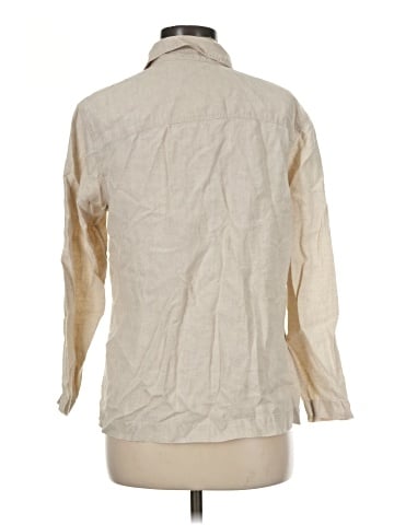 Kate Hill Long Sleeve Button-Down Shirt (view 2)