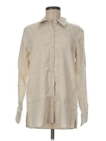 Kate Hill Long Sleeve Button-Down Shirt (view 1)