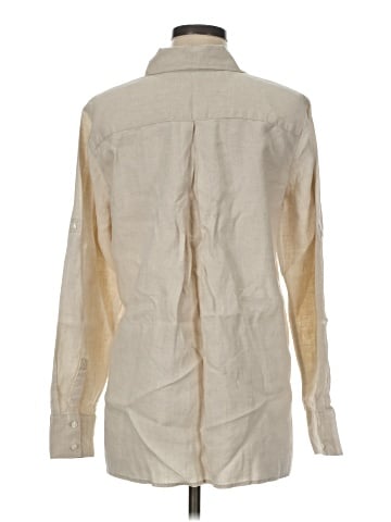 Kate Hill Long Sleeve Button-Down Shirt (view 2)
