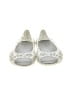 Crocs Metallic Silver Flats Size 1 (youth) - photo 2