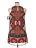 By & By 100% Polyester Paisley Red Casual Dress Size XL - photo 2