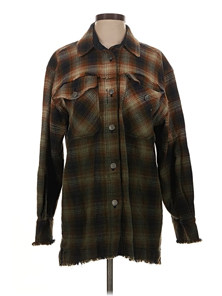 Pre-owned We The Free Cardigan Sweater In Brown
