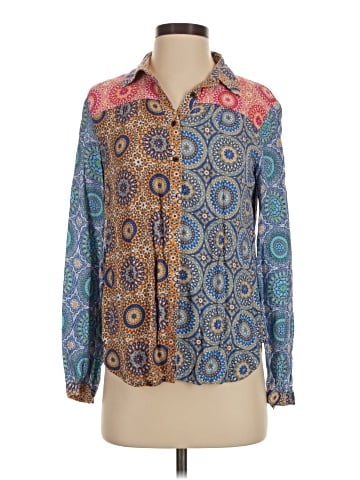 Maeve by Anthropologie Long Sleeve Button-Down Shirt (view 1)