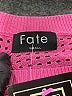 Fate Color Block Pink Pullover Sweater Size XL - photo 7