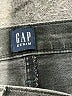 Gap Solid Black Gray Jeans Size 6 - photo 7