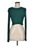 FOR DAYS Green Long Sleeve Top Size M - photo 1