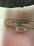 No Comment 100% Polyester Ivory Zip Up Hoodie Size L (kids) - photo 3