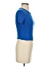 Alice + Olivia Blue Short Sleeve Turtleneck Size S (estimated) - photo 4