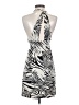 Marciano 100% Silk Animal Print Ivory Cocktail Dress Size S - photo 2