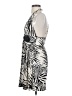 Marciano 100% Silk Animal Print Ivory Cocktail Dress Size S - photo 5
