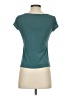 Eileen Fisher 100% Silk Teal Short Sleeve Top Size P (petite) - photo 2