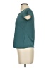 Eileen Fisher 100% Silk Teal Short Sleeve Top Size P (petite) - photo 5