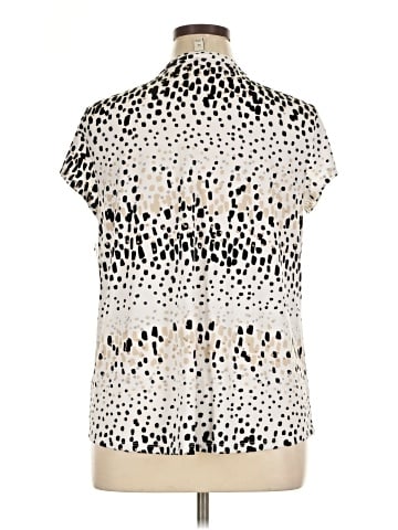 Dana Buchman Short Sleeve Blouse (view 2)