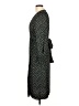 Max Studio 100% Polyester Polka Dots Black Casual Dress Size L (estimated) - photo 5
