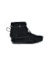 Minnetonka 100% Leather Black Ankle Boots Size 5 - photo 1
