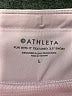 Athleta Color Block Pink Shorts Size L - photo 3