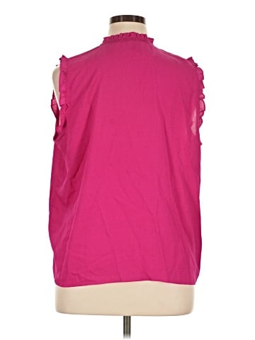 Ann Taylor Factory Sleeveless Blouse (view 2)