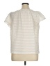 Max Studio Ivory Short Sleeve Blouse Size XL - photo 2