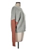 Lulus Color Block Gray Pullover Sweater Size M - photo 4