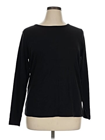 St. John's Bay 3/4 Sleeve T-Shirt (view 1)