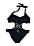 Venus Black One Piece Swimsuit Size 6 - photo 1