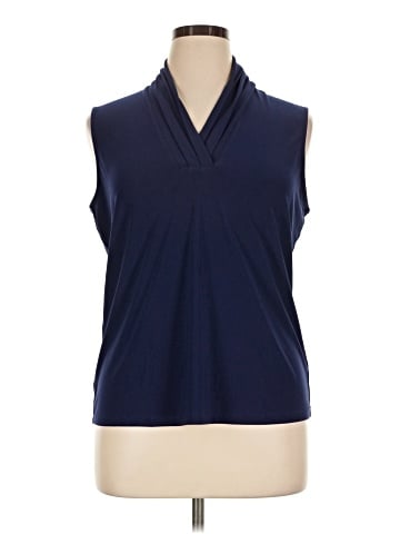 Anne Klein Sleeveless Blouse (view 1)