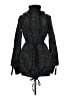 Blanc Noir 100% Polyester Black Raincoat Size M - photo 1