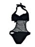 Venus Black One Piece Swimsuit Size 6 - photo 2