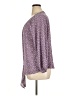 West Kei 100% Polyester Purple 3/4 Sleeve Blouse Size XL - photo 5