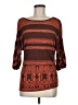 Testament Brown 3/4 Sleeve Top Size M - photo 1
