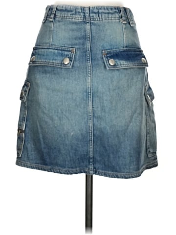 We the Free Denim Skirt (view 2)