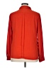 The Limited 100% Polyester Orange Long Sleeve Blouse Size XL - photo 2