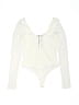 Alice + Olivia Ivory Bodysuit Size S - photo 1