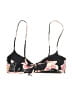 Roxy Floral Black Swimsuit Top Size M - photo 2