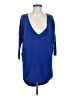 Express 100% Cotton Blue Pullover Sweater Size S - photo 1