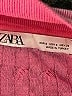 Zara 100% Cotton Pink Cardigan Size S (estimated) - photo 7