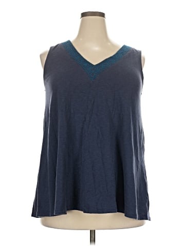 Lane Bryant Sleeveless T-Shirt (view 1)
