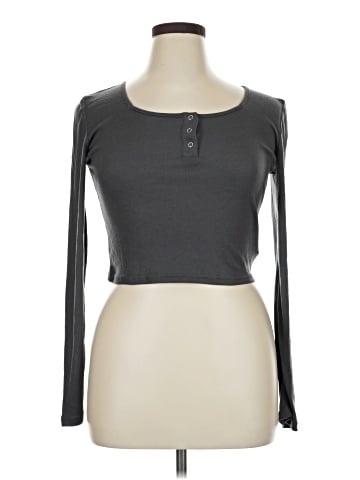 DAZY Long Sleeve Top (view 1)