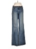 Christopher Blue Stripes Blue Jeans Size 8 - photo 1
